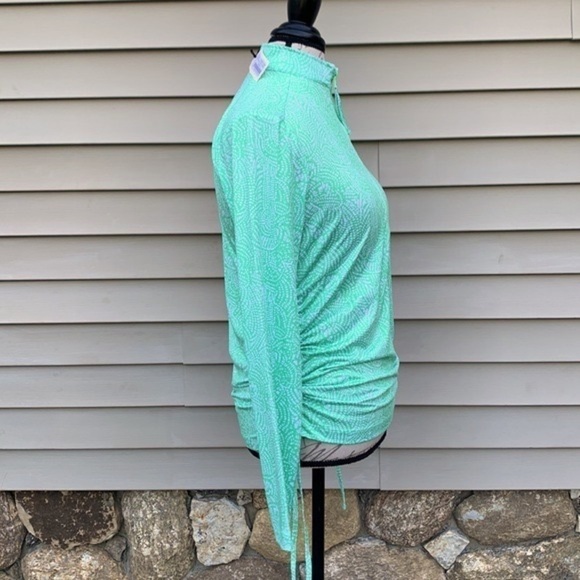 The Black Dog Ladies Outfitters Half Zip - Minty Green - Picture 10 of 16